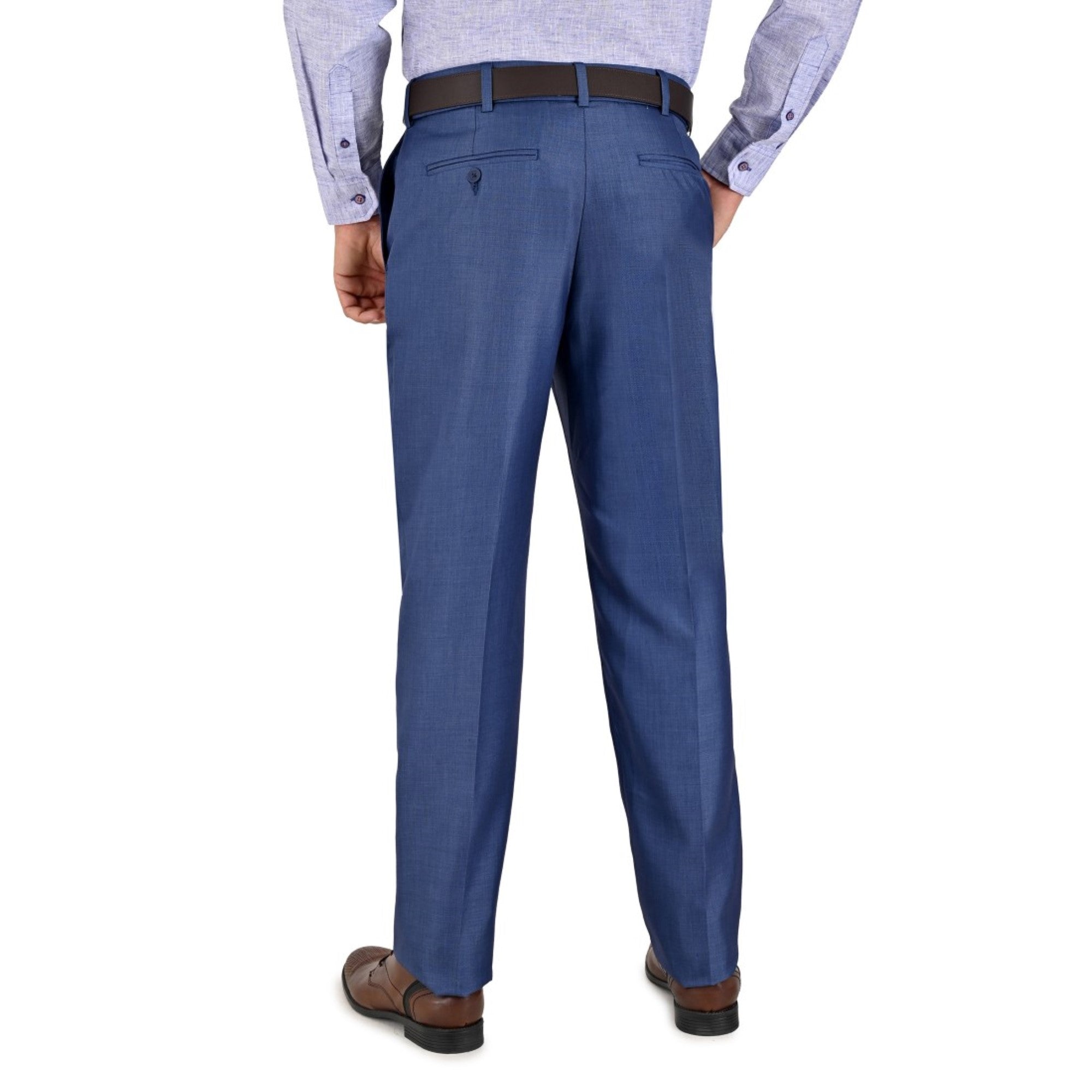 Pantalón de Ventir Sansabelt Cintura Ajustable Fit 3787 Azul Pizarra