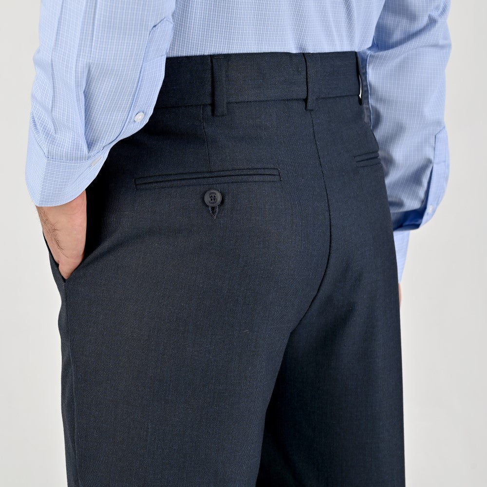 Pantalón de vestir Sansabelt Slim Fit 7309 Azul marino