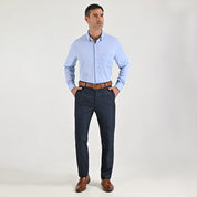 Pantalón de vestir Sansabelt Slim Fit 7309 Azul marino