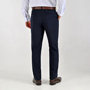 Pantalón Sansabelt Para Caballero Slim Fit 8230 Azul Marino