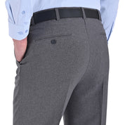 Pantalon de Vestir Sansabelt Regular Fit B202 Gris Acero