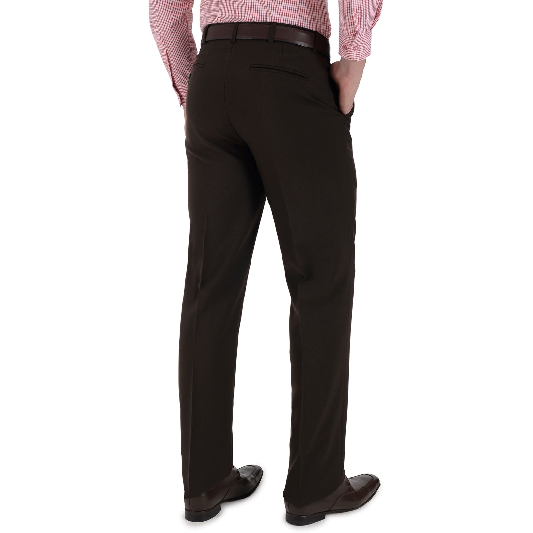 Pantalon de Vestir Sansabelt Regular Fit B202 Café