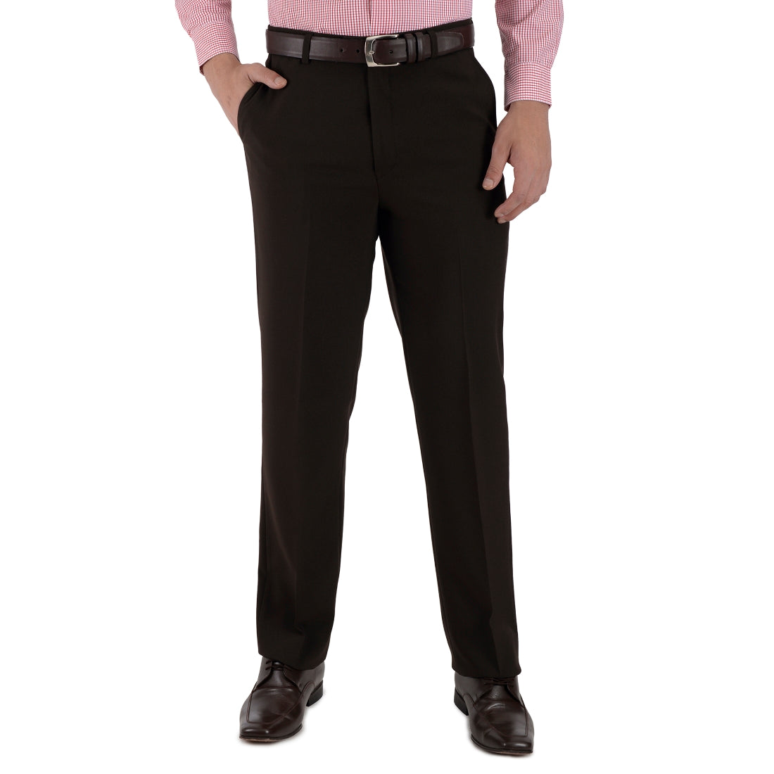 Pantalon de Vestir Sansabelt Regular Fit B202 Café