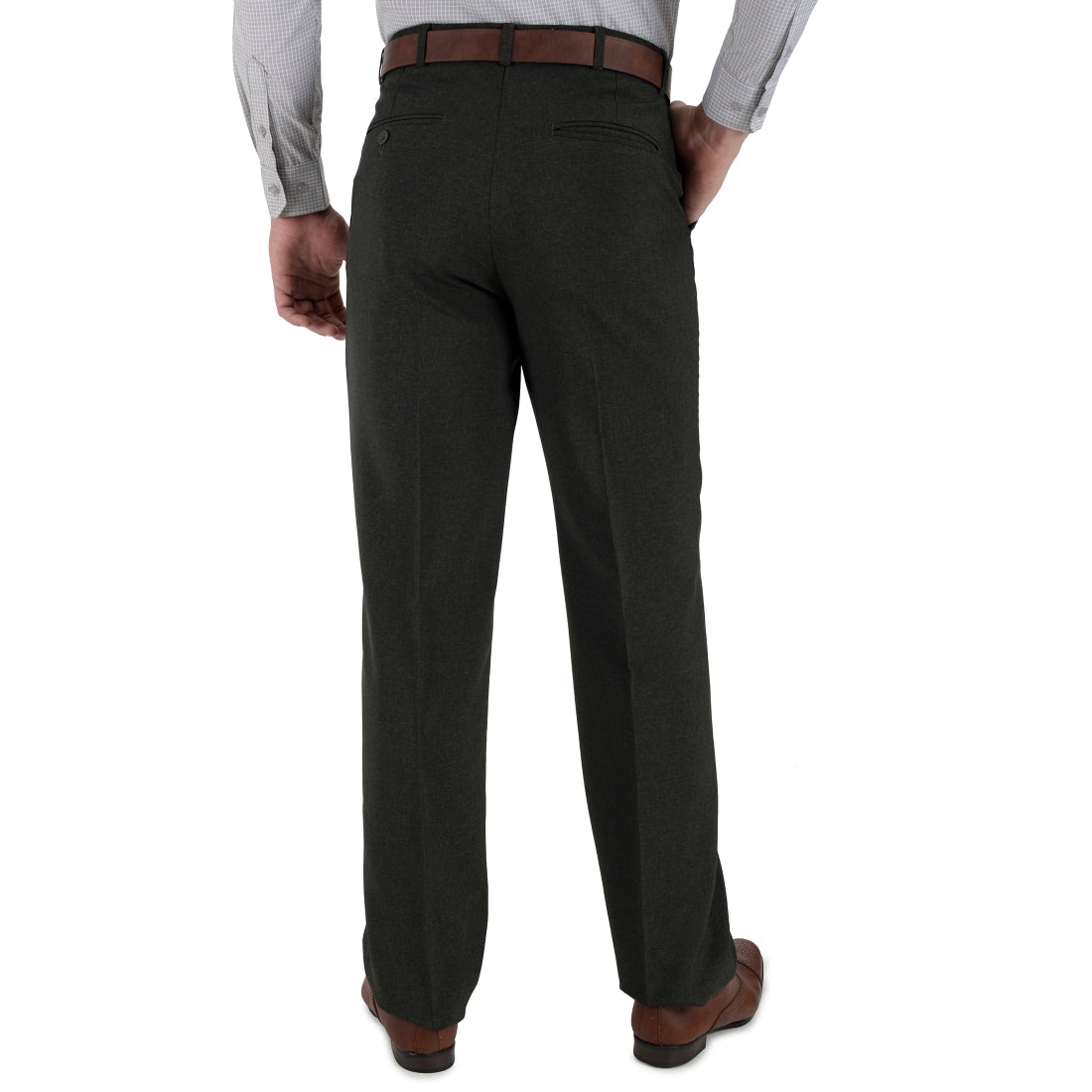 Pantalon de Vestir Sansabelt Regular Fit B202 Verde