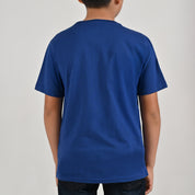 Playera Yale Boys Cuello Redondo Manga Corta Fit 6961 Marino
