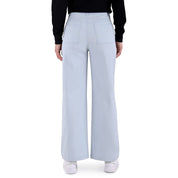 Pantalon Casual Supply Woman Sin Pinzas 0894 Azul Cielo