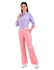 Pantalon Casual Supply Woman Sin Pinzas 0894 Rosa Palido