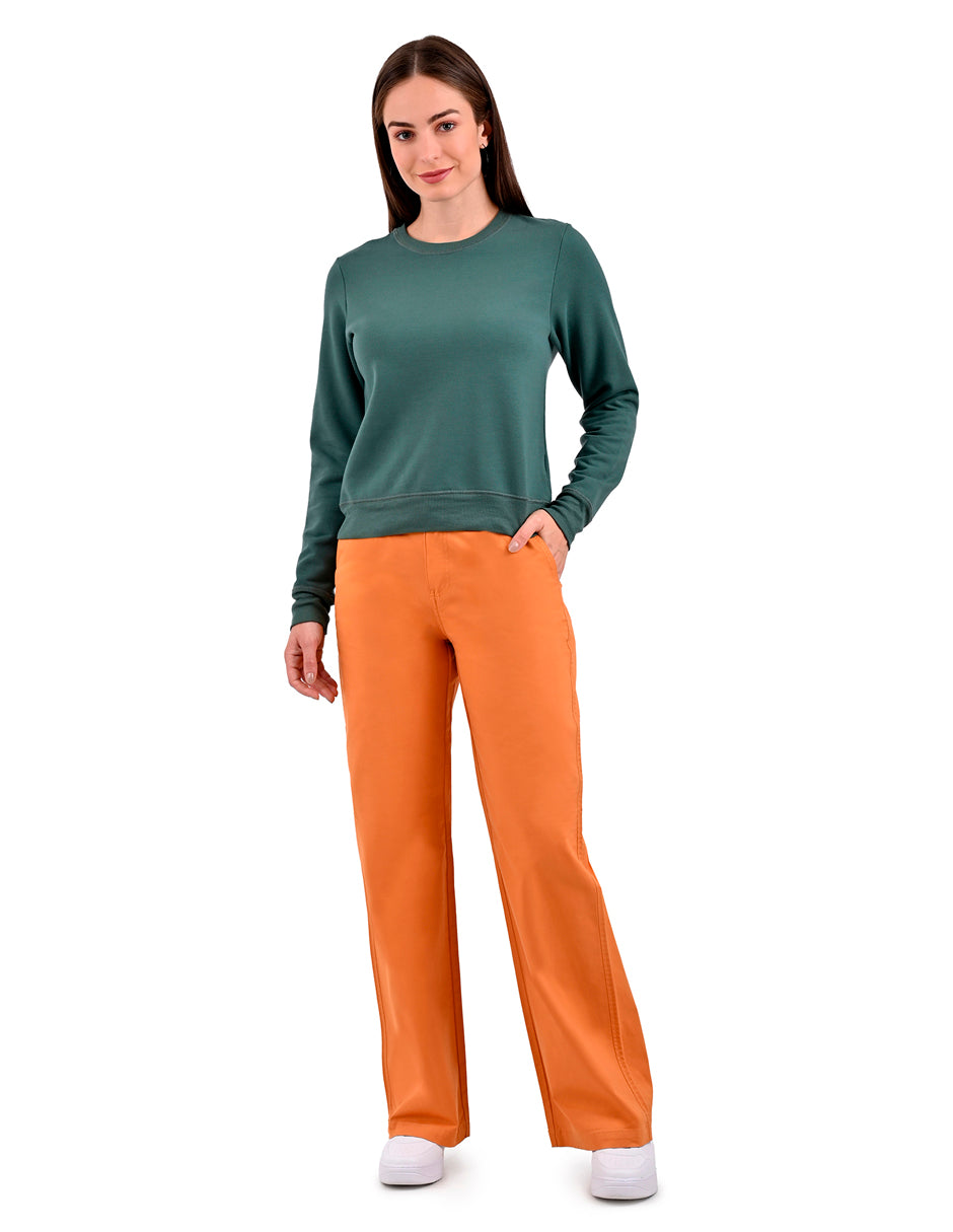 Pantalon Casual Supply Woman Sin Pinzas 0894