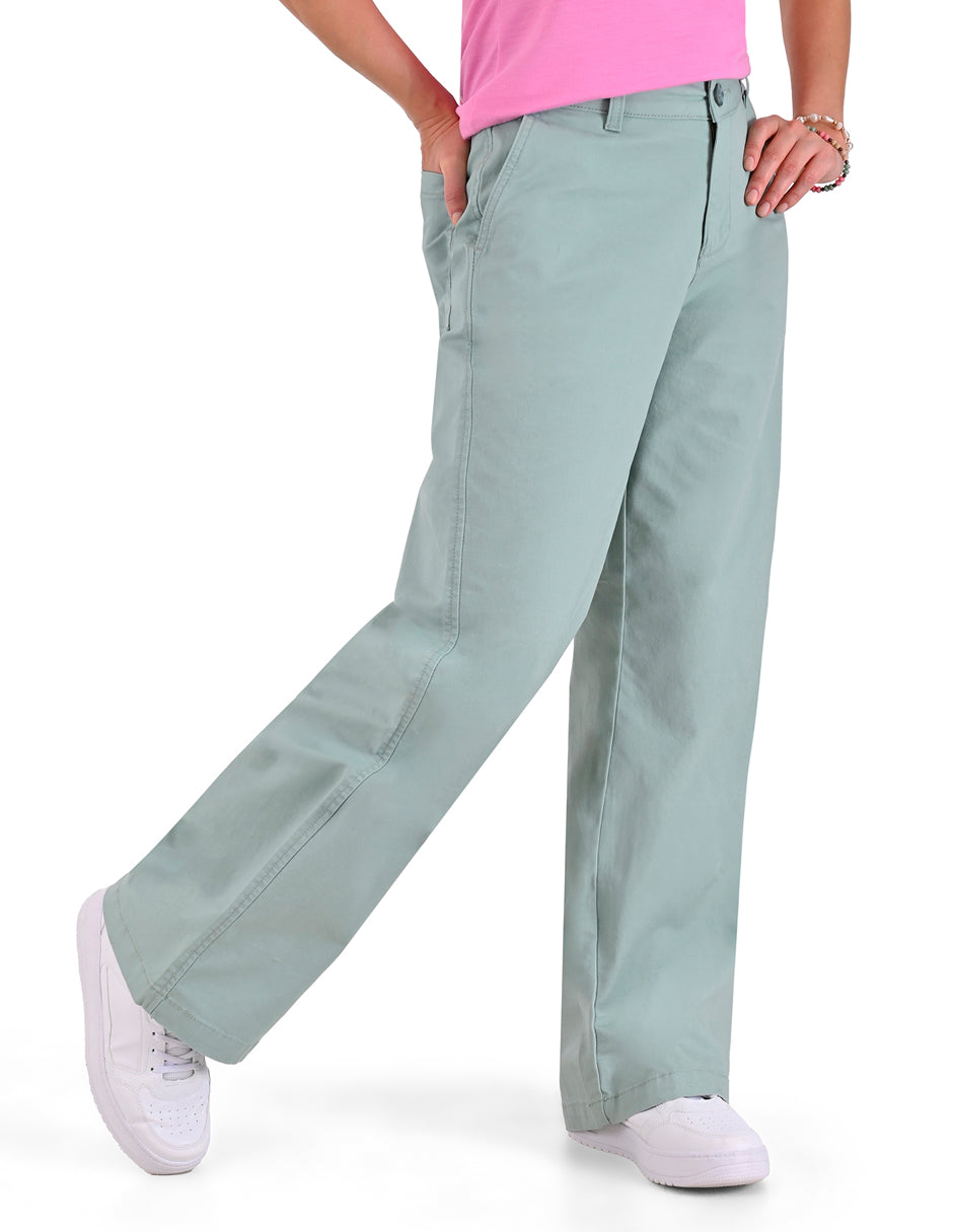 Pantalón  Casual Supply Woman Sin Pinzas A894