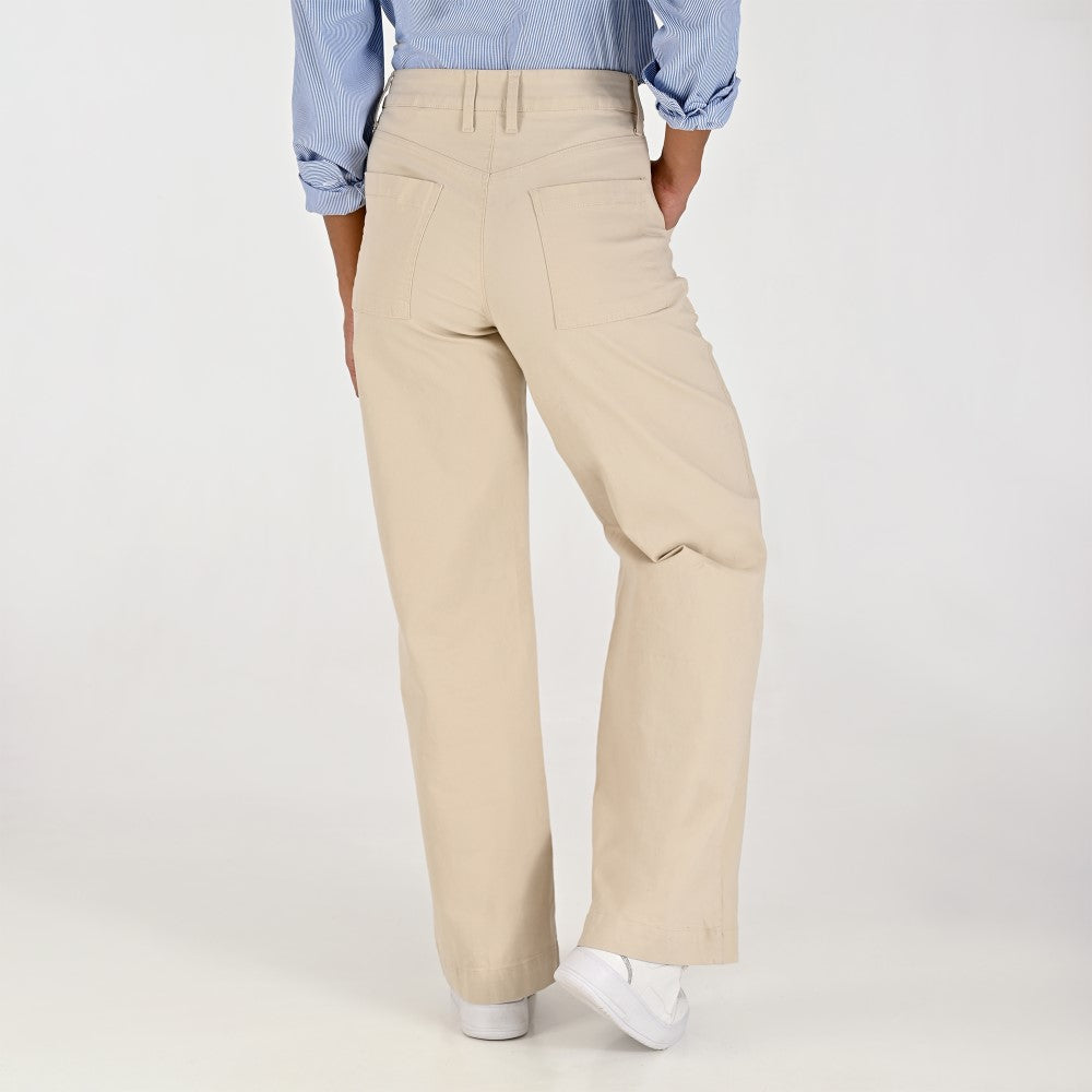 Pantalón Casual Para Dama Supply Woman Straight Fit 5538 Beige claro