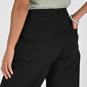 Pantalón Casual Para Dama Supply Woman Straight Fit 5538 Negro