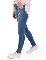 Pantalón Vaquero Supply Woman Skinny 2307 Azul Plumbago
