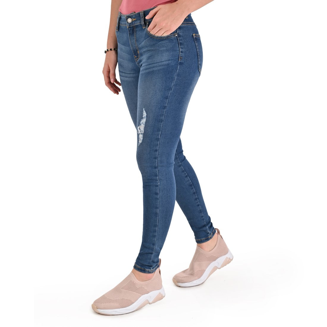 Jeans Supply Company de Mezclilla skinny Azul petroleo