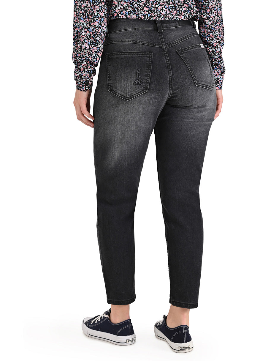 Pantalón Vaquero Supply Woman Boyfriend 0819 Gris