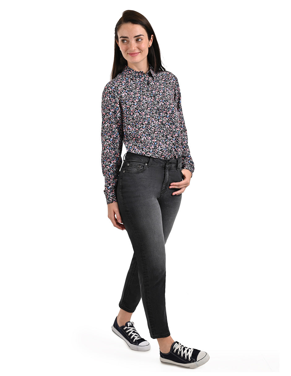 Pantalón Vaquero Supply Woman Boyfriend 0819 Gris