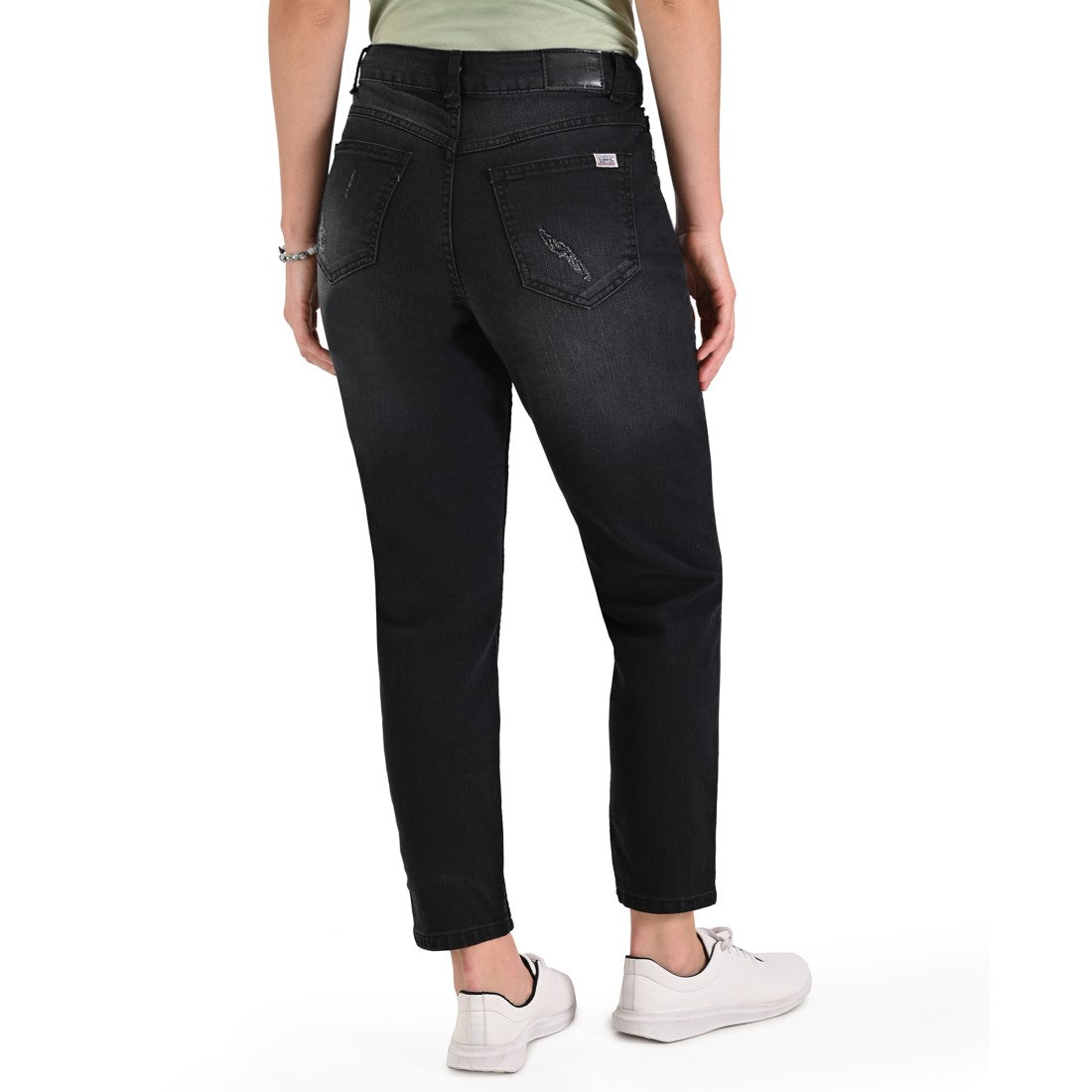 Jeans Supply Company de Mezclilla Relax fit negro