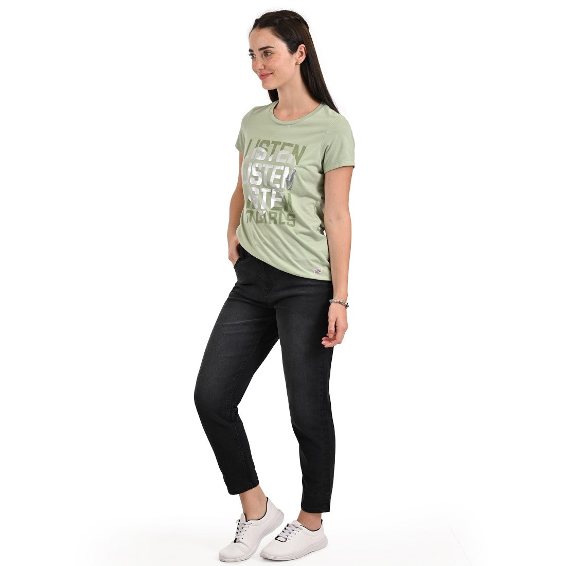 Jeans Supply Company de Mezclilla Relax fit negro