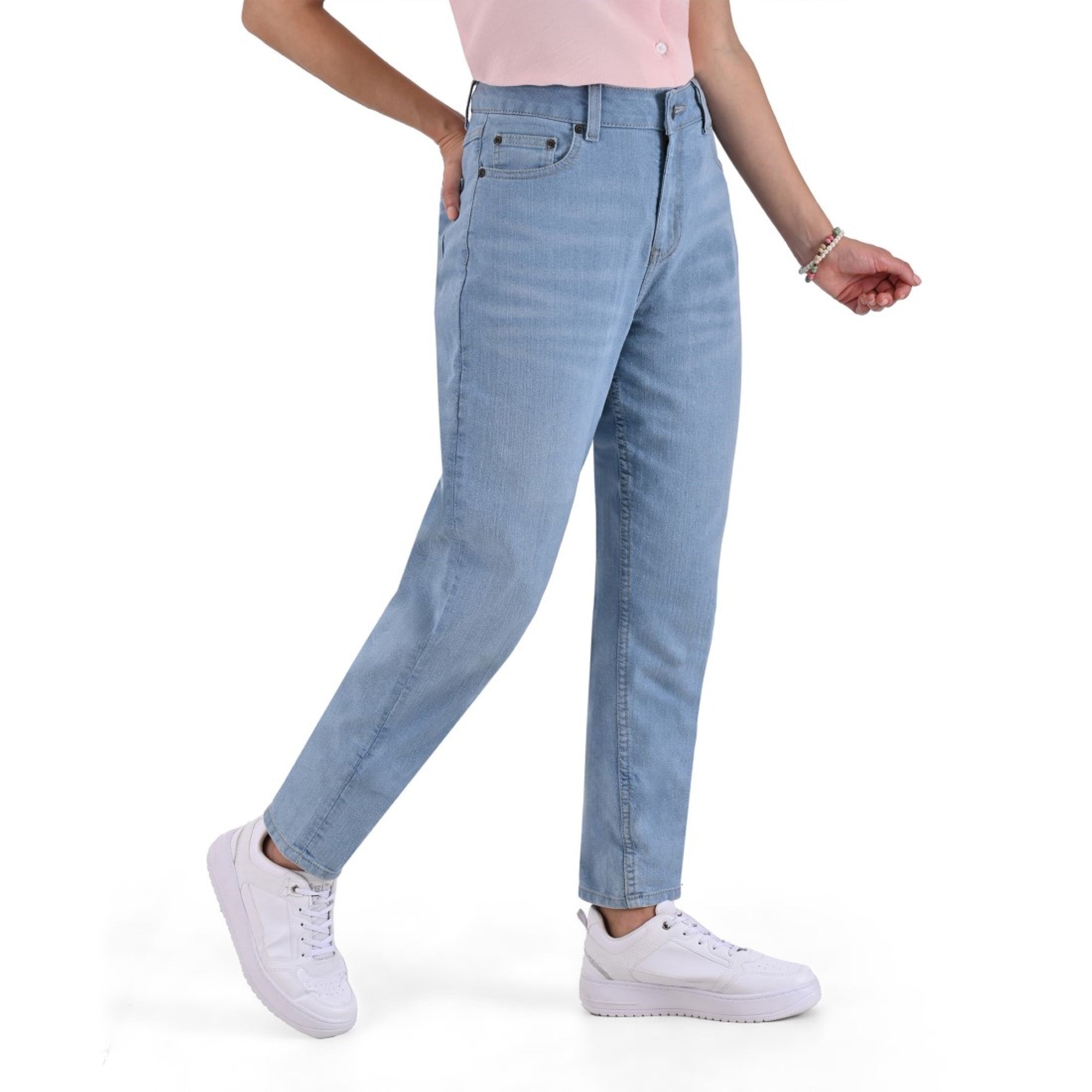 Pantalon Supply Woman Boyfriend 2944 Azul Plumbago