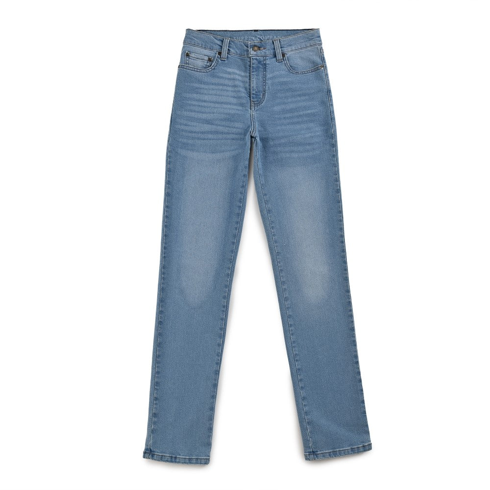 Jeans Para Dama Supply Woman Regular Fit 2384 Azul Petróleo