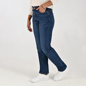 Jeans Para Dama Supply Woman Regular Fit 2384 Azul Marino