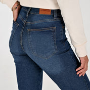 Jeans Para Dama Supply Woman Regular Fit 2384 Azul Marino