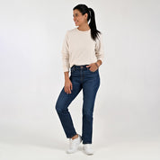 Jeans Para Dama Supply Woman Regular Fit 2384 Azul Marino