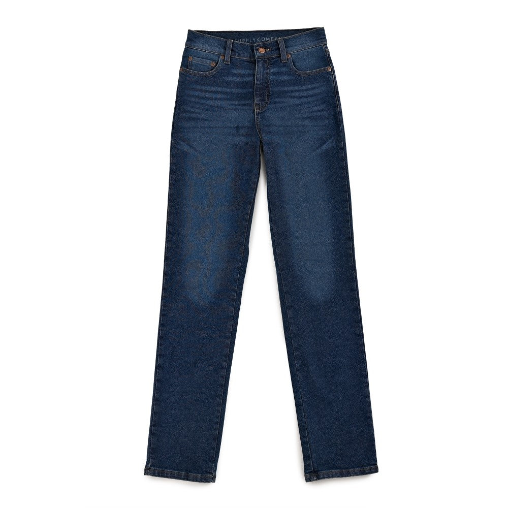 Jeans Para Dama Supply Woman Regular Fit 2384 Azul Marino