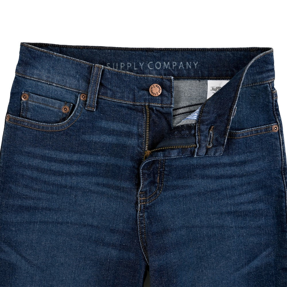 Jeans Para Dama Supply Woman Regular Fit 2384 Azul Marino