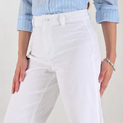 Jeans Supply Woman Straight 5538 Blanco