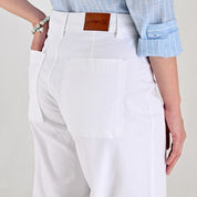 Jeans Supply Woman Straight 5538 Blanco
