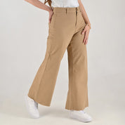 Jeans Supply Woman Straight 5538 Kaki