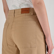 Jeans Supply Woman Straight 5538 Kaki