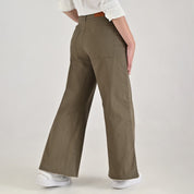 Jeans Supply Woman Straight 5538 Verde Musgo