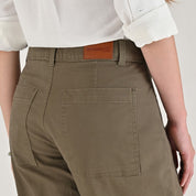 Jeans Supply Woman Straight 5538 Verde Musgo