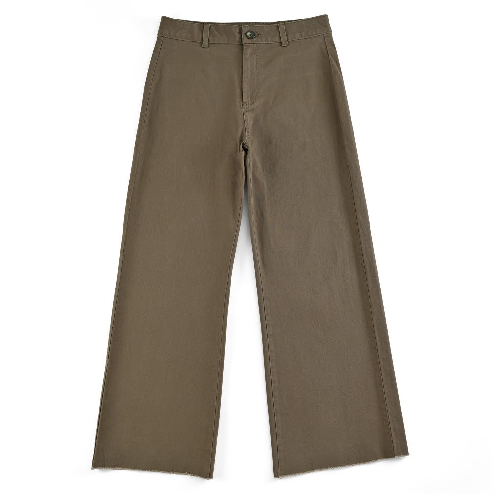 Jeans Supply Woman Straight 5538 Verde Musgo