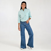 Jeans Para Dama Supply Woman Regular Fit 2384 Azul Plumbago