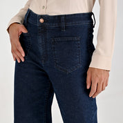 Jeans Para Dama Supply Woman Regular Fit 2384 Azul Marino