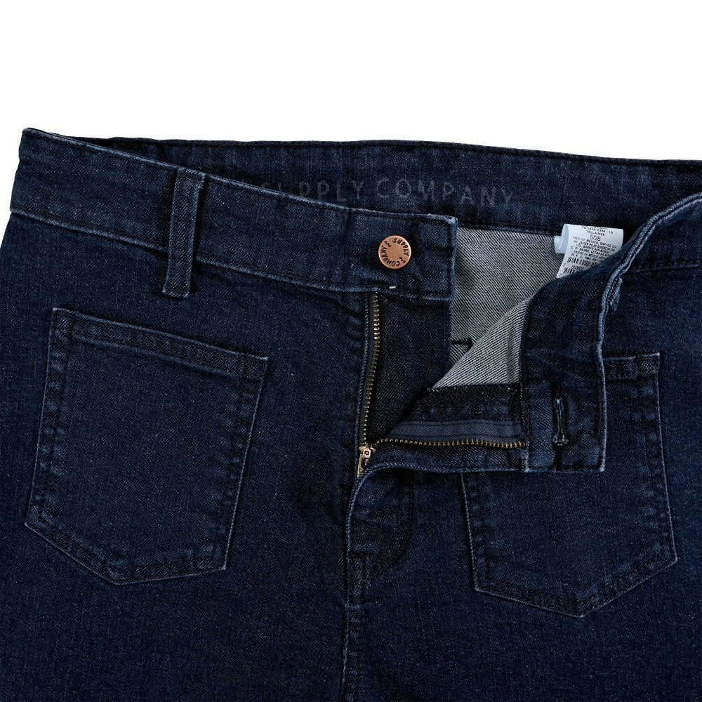 Jeans Para Dama Supply Woman Regular Fit 2384 Azul Marino