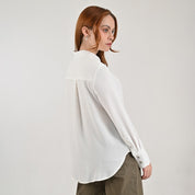 Blusa camisera Supply Woman Manga larga 5541 Natural
