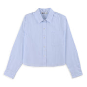 Blusa Para Dama Supply Woman Manga Larga 8154 Azul