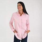 Blusa Para Dama Supply Woman Manga Larga Camisera 7981 Coral