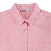 Blusa Para Dama Supply Woman Manga Larga Camisera 7981 Coral