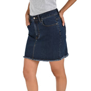Falda corta Supply Company de Mezclilla Azul Marino