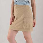 Falda cargo Supply Woman Corta 7276 Beige