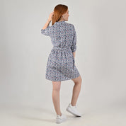 Vestido Camisero Supply Woman Manga 3/4 7727 Azul marino