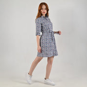 Vestido Camisero Supply Woman Manga 3/4 7727 Azul marino