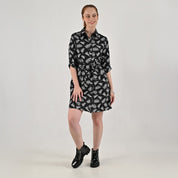 Vestido Camisero Supply Woman Manga 3/4 7730 Negro