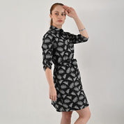 Vestido Camisero Supply Woman Manga 3/4 7730 Negro