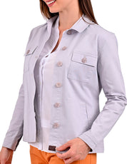 Chamarra de Gabardina Supply Woman 0894 Lila