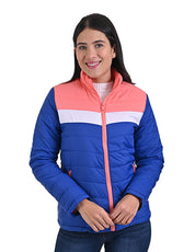 Chamarra Capitonada Supply Woman 6902 Azul Francia